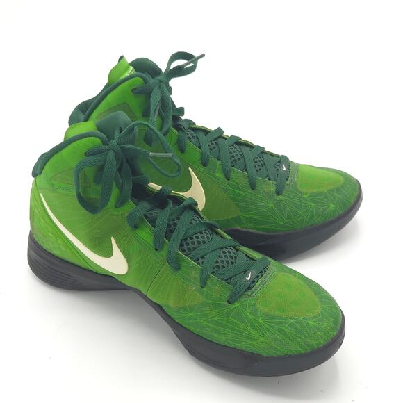 Nike Zoom Hyperdunk Men\'s Size 9 Green Black sneakers main image 9